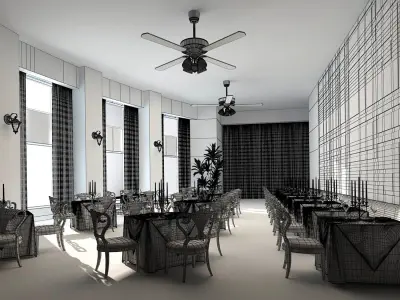 Business - Food Beverage -0126 3D model