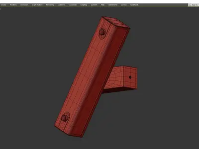 MARK SCONCE Low-poly 3D model