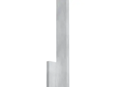  Thin Modern LED Sconce Low-poly 3D model