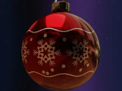 Christmas Ball Free 3D model