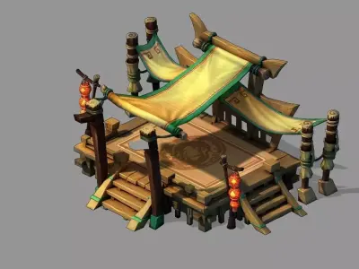 Xiqiao City - Podium 21 3D model