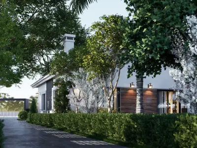 VILLA-SIMPLE 3D model