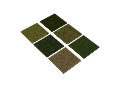 Grasses Set 3D model