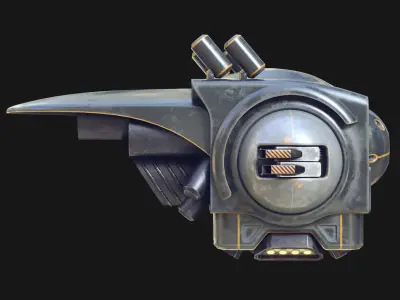 Sci-Fi Drone 3D model