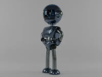 Robot 3D model 38
