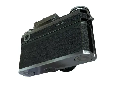 Kiev Camera 4M 1977-1987 Low Poly Low-poly 3D model