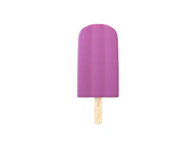 Ice Lolly v2 007 Low-poly 3D model