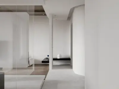Modern Office Design 3D Model 3D model