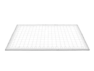 Blur Rug 3D model