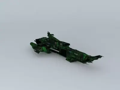 Hammerhead Class Assault Frigate AF112B  3D model