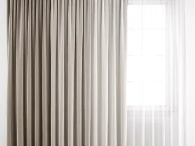 Curtain 237 3D model