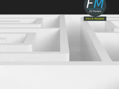 Labyrinth maze 3D model
