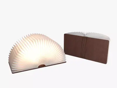 Night light Book 3D model