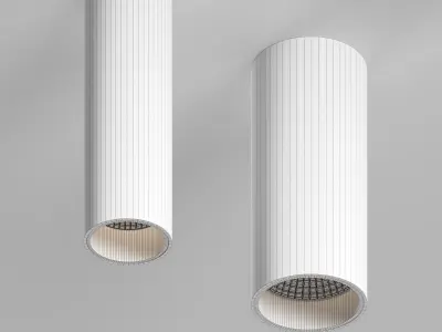 HOKASU Tube lamp Free 3D model