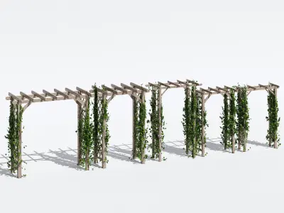 Garden arches one 3D model