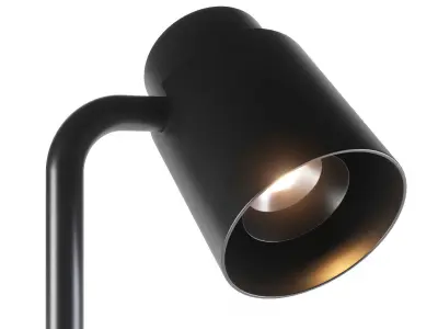 Reel floor lamp 3D model