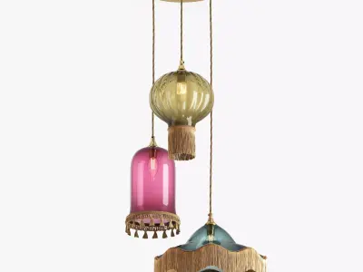 Rothschild Bickers Tassel-Vintage-Opulent clusters 3D model