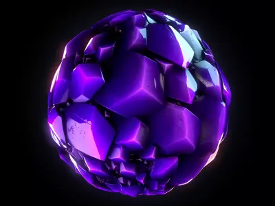Crystal Amethyst - VOL 09 - Maps - SBsar Texture