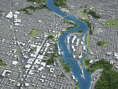 Appleton  Low-poly 3D model