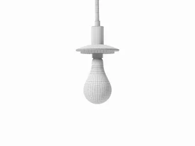 Light Bulb Lamp 3D model