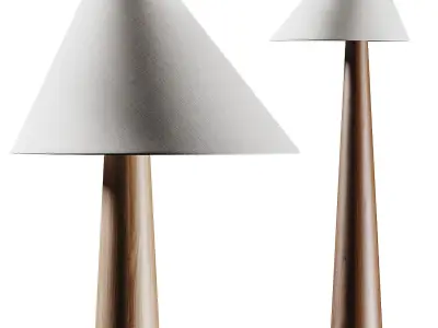 McMullin  Co Alvin Floor Lamp 3D model