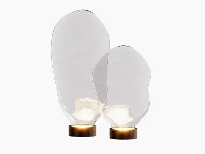 Table lamp Lamp F69 3D model