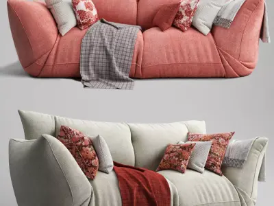 floor sofa anise  3D model