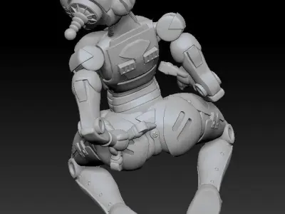 Assaultron Fallout4 3D print model