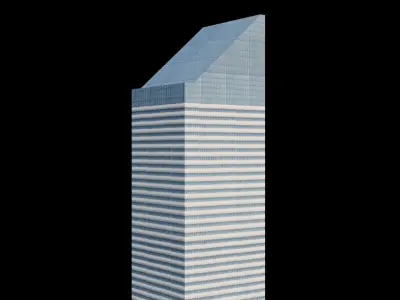 Citigroup Center - NYC Low-poly 3D model