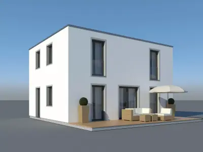 Generic Holiday Villa 009 3D model