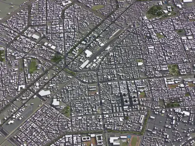 Chiayi Low-poly 3D model