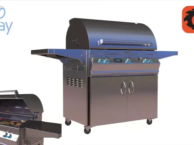 Barbecue Grill 3D model