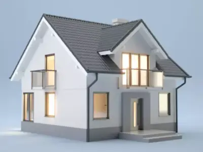 Mini House 2 3D print model