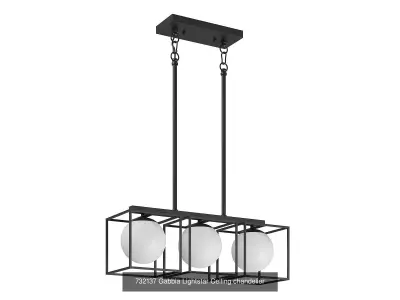 732 Gabbia Lightstar Collection of Loft Lamps 3D Model Pack