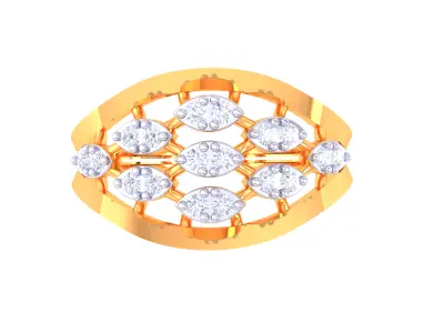 Women Ring MTL 3dm STL OBJ FBX Details 3D print model shop