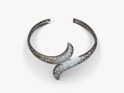 Light stylized bracelet 3D print model