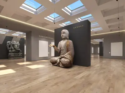 Art Gallery 005 3D model