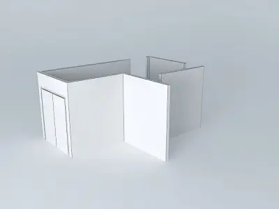 Living room interior Free 3D model order