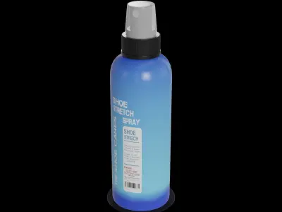 Footwear care Shoe Stretch Spray Low-poly 3D model