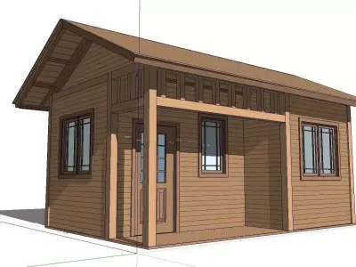 Creative Design-Holiday Cabin-0113 3D model