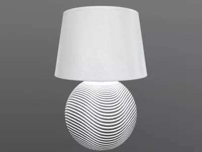Brubaker Lampe de Table 3D model