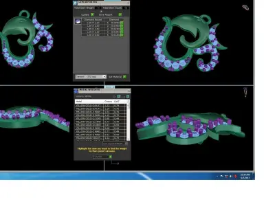 Spiritual Oum Pendant 3D print model