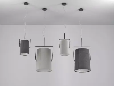 Fork pendant 3D model