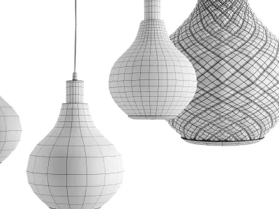Cattelan Italia Aladdin Ceiling lamp 3D model