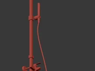 3D model of modern toilet 3D model