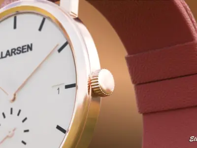 LLARSEN Helena Watch 3D model