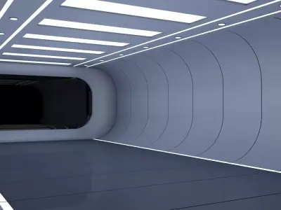 Sci Fi Room 3D model