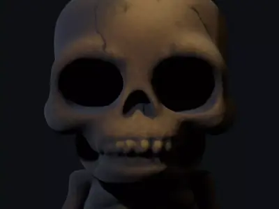 Baby Skull 3D model