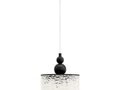 Pendant LED lamp 3D model