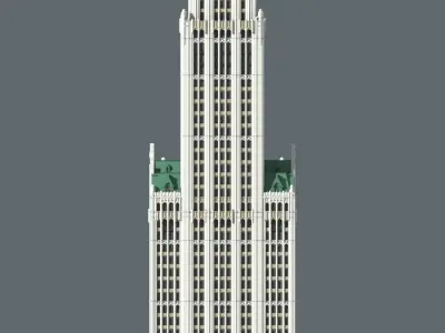 Woolworth Building 3D print model